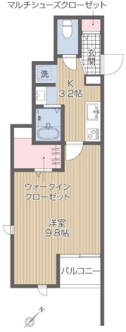 ガルルビルの間取り
