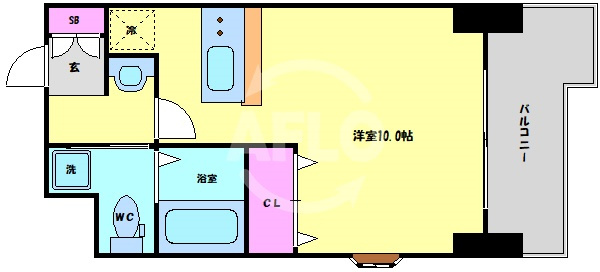 ディナスティ堺筋本町の間取り|ディナスティ堺筋本町　間取り