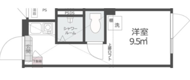 【間取り】 | NORTH HILL SHINJUKU EAST