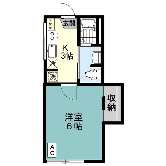 メイゾン用賀の間取り
