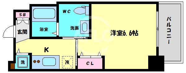 アクアプレイス北浜の間取り|アクアプレイス北浜　間取り