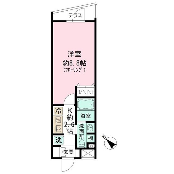 【間取り】 | コンポジット南雪谷