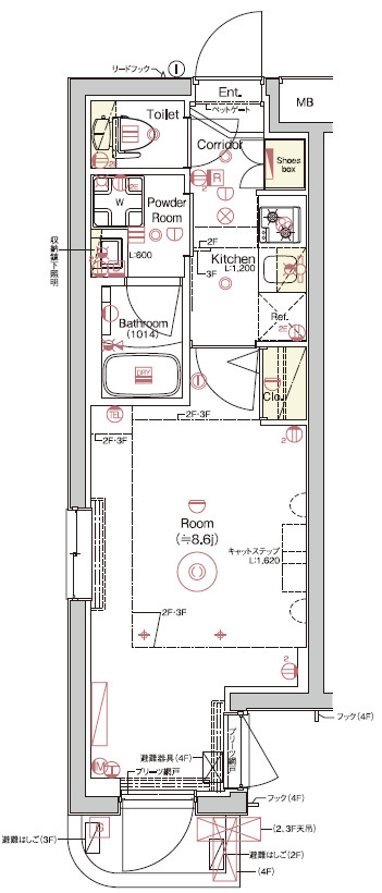 INUNEKO HILLS ROKUGODOTEの間取り