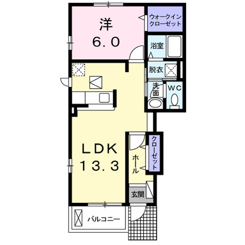すいせんの間取り