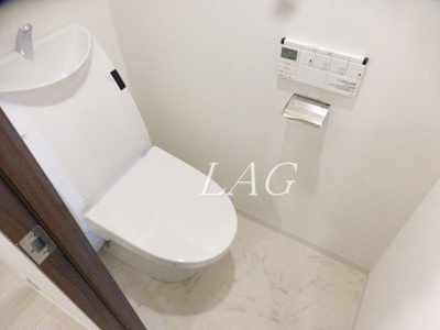 【トイレ】 | ヴィークブライト南麻布 | トイレです。