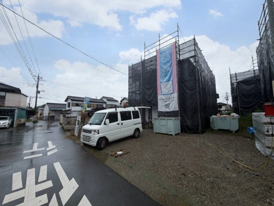 【前面道路含む現地写真】 | 甘楽郡甘楽町福島　新築住宅