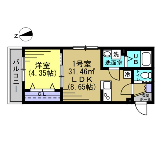 【間取り】 | ルノン新検見川