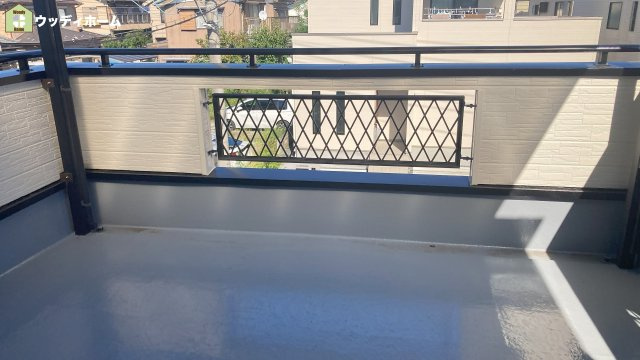 越谷市七左町1丁目　中古一戸建てのバルコニー