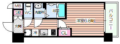 【間取り】 | フォーリアライズ弁天町クロス