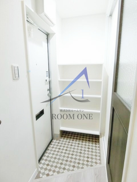 ハーミットクラブハウス上野毛 の玄関|玄関です。