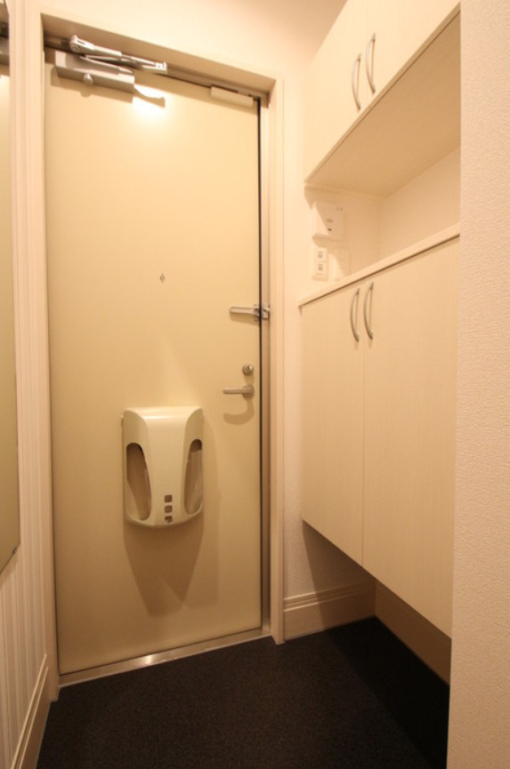 D-ROOMあけぼのの玄関