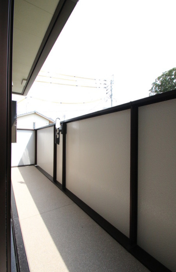 D-ROOMあけぼののバルコニー