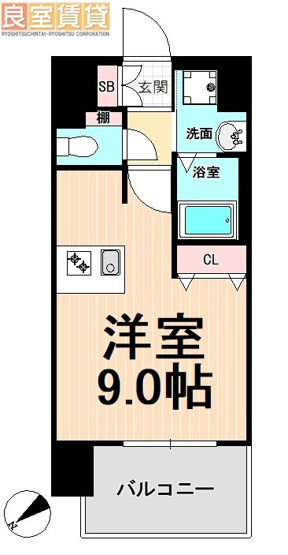 【間取り】 | プレサンス新栄リミックス