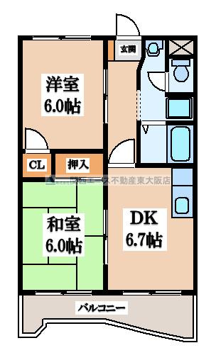 【間取り】 | アスカハイツ