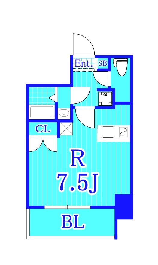 ドールマウスバンクの間取り