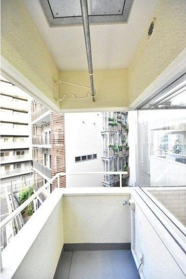 【バルコニー】中銀高輪マンシオン