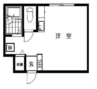 【間取り】 | パシフィックハイツ | 間取りです。