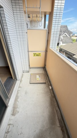 大丸西原マンションのバルコニー|日当たりの良いベランダ(^^)