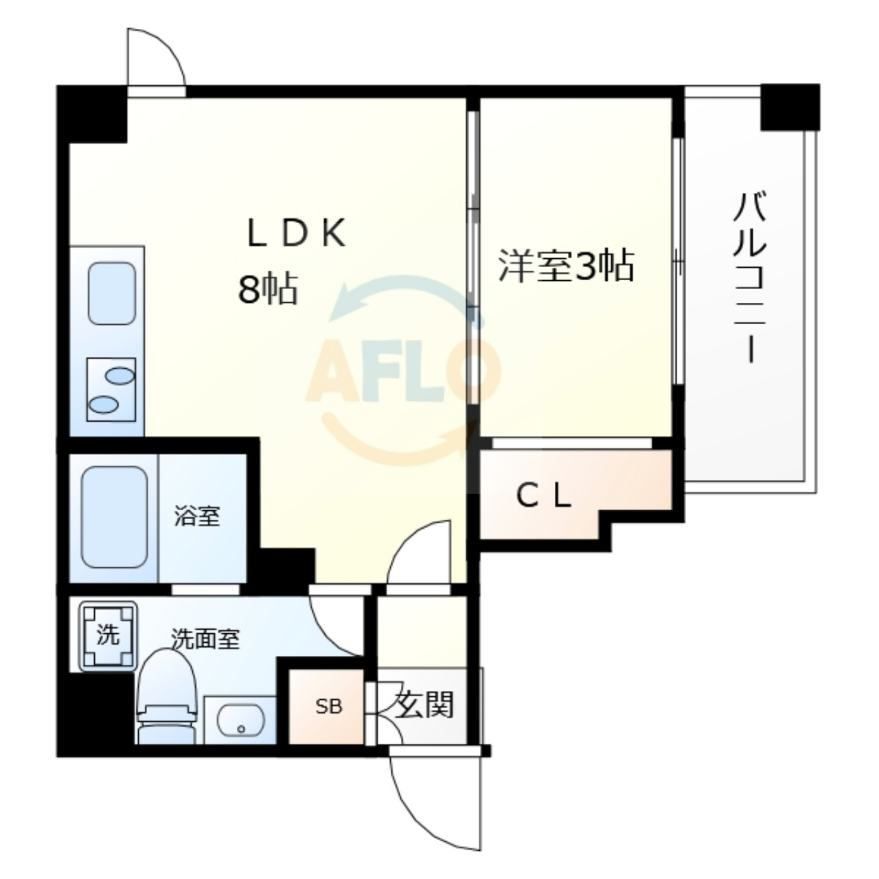 JESUS SQUARE日本橋の間取り|JESUS SQUARE日本橋　間取り