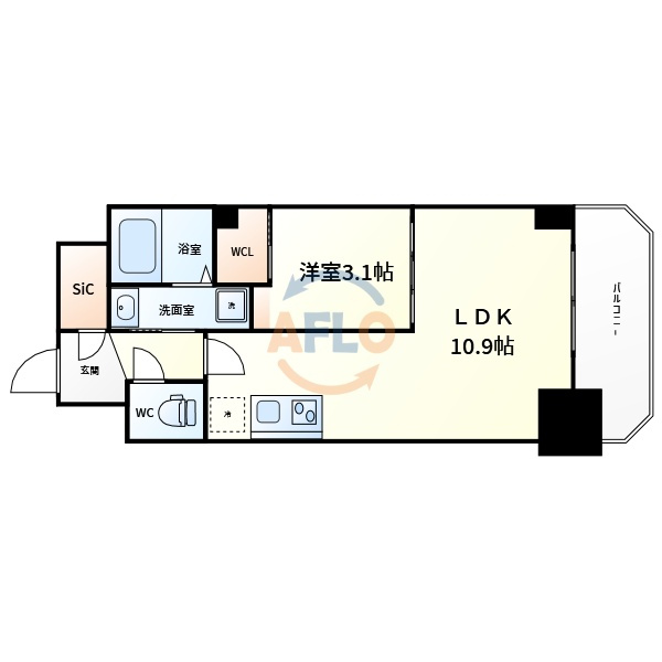 セレニテ本町東リアンの間取り|セレニテ本町東リアン　間取り
