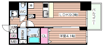 【間取り】 | ソルテラスOSAKA塚本