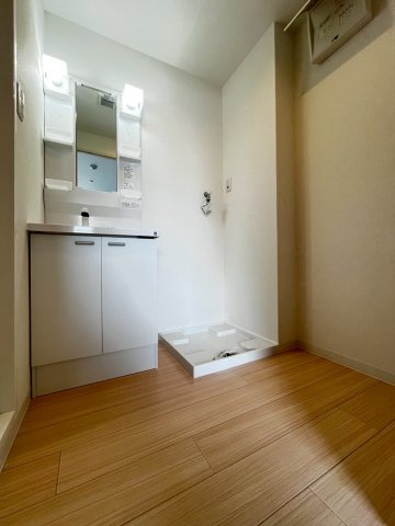 Halu吹田の洗面所