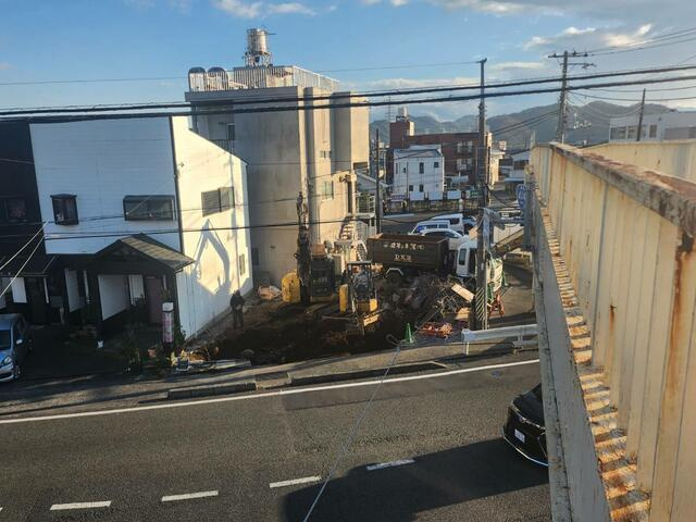 沼津市大岡の売地|現在建物解体工事中