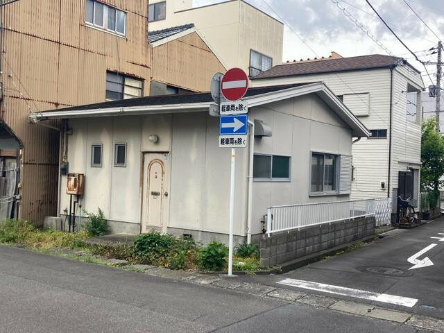 沼津市真砂町の売地|北西方向から敷地に向かって撮影