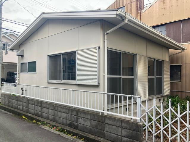 沼津市真砂町の売地|南西方向から敷地に向かって撮影