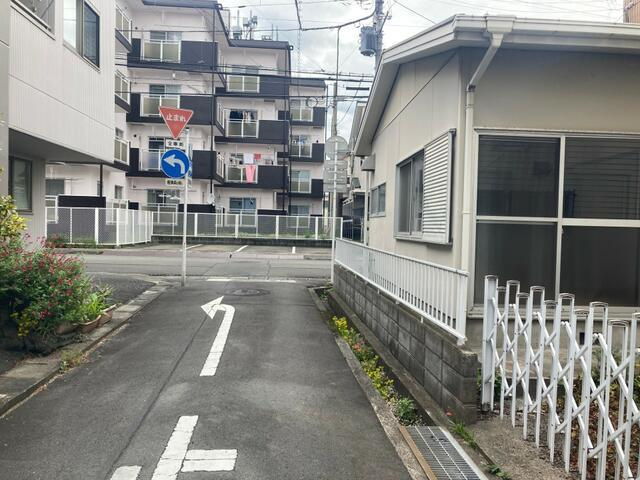 沼津市真砂町の売地|敷地西側市道（幅員４Ｍ）