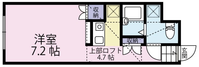 MINA NIJUKUの間取り
