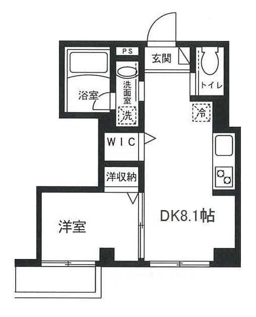 コモド・アミの間取り|間取りです。