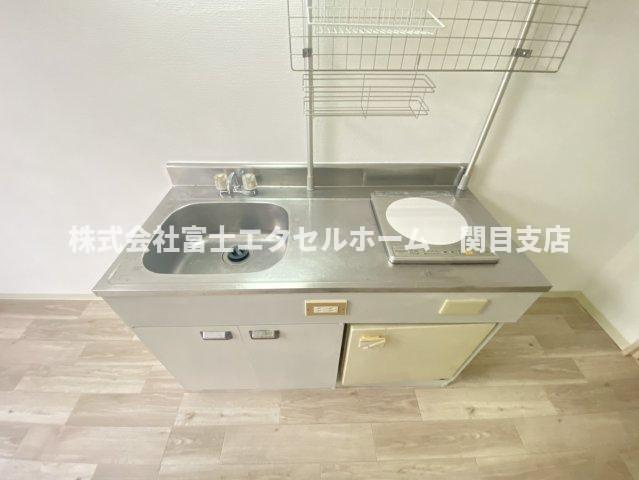 関目花博公館のキッチン