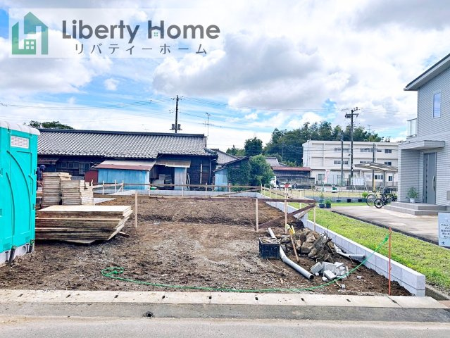 土浦市中高津第10　新築戸建　1号棟の外観