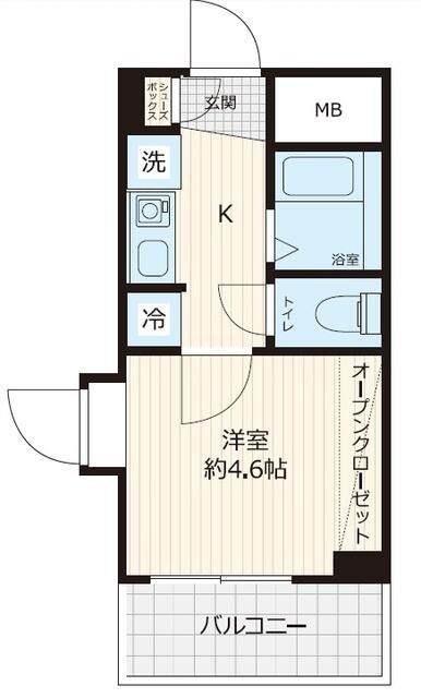 ステラコート横浜白楽の間取り