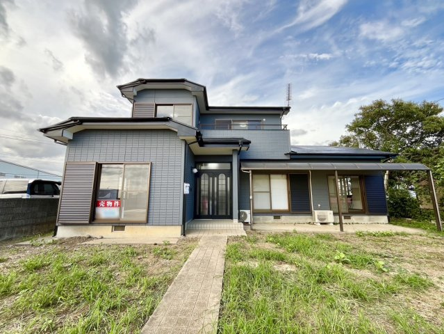 下妻市江 リフォーム物件　の外観|全居室6帖以上！ゆとりある間取りのお家です♪
2026年9月撮影