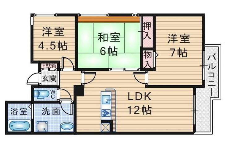 ダイアパレス豊中本町の画像
