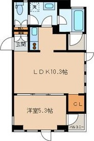 アドレー渋谷本町アネックスの間取り