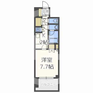 アンビエンテ四ツ橋の間取り|アンビエンテ四ツ橋　間取り