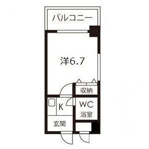 ホーユウコンフォルト春日野道の間取り