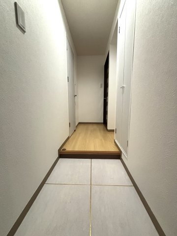 テングッド荒戸の玄関|明るい玄関です