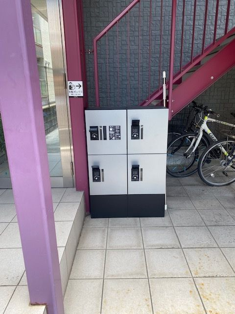 グランバニエB棟のエントランス