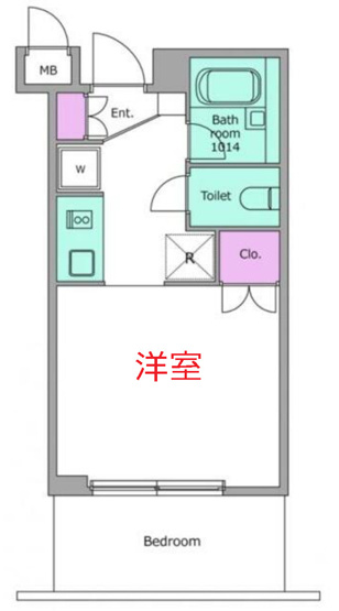 【間取り】 | レジディア川崎