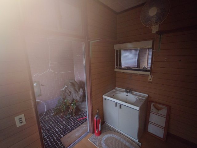 昭和町2丁目店舗兼住宅中古の洗面所