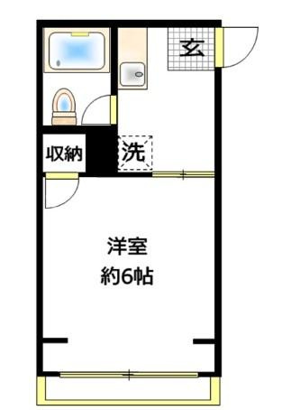 若木グランドコーポの間取り