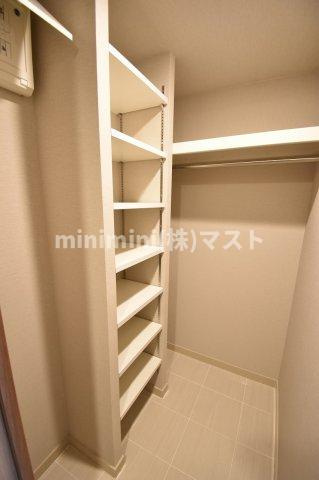 コンフォリア北浜の収納