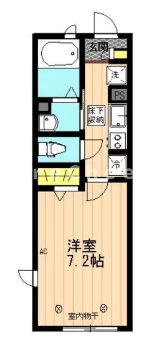 親和レジデンスの間取り