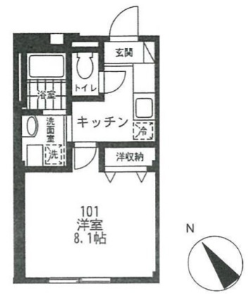 プレジャデス-21の間取り|間取り