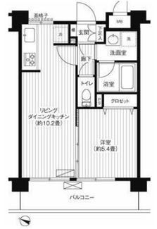 【間取り】 | ブランネージュ多摩川