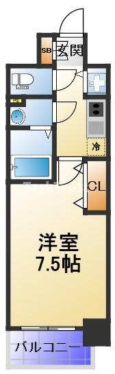【間取り】 | Premier Stage都島高倉町